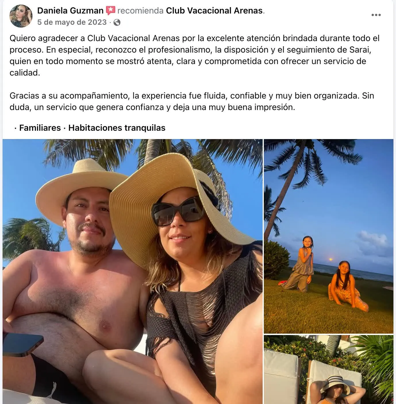 Reseña de cliente 2